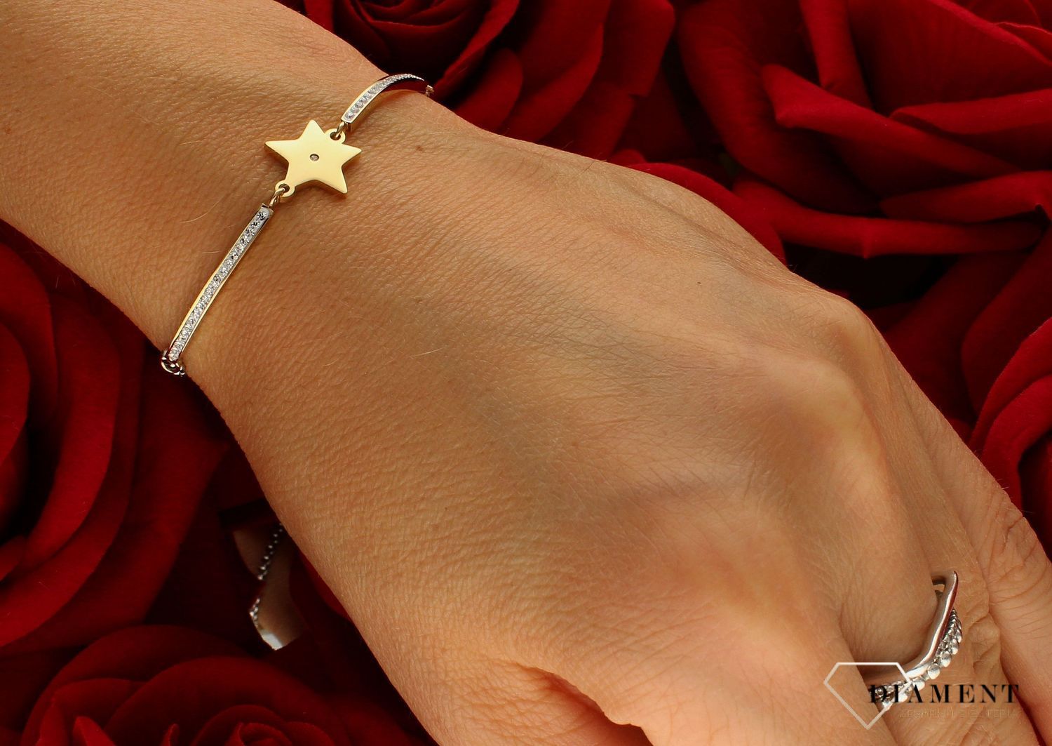 Bransoletka Nomination z gwiazdką złotą 028006 023✓Bransoletki Nomination w Sklepie z Biżuterią zegarki-diament.pl✓ Piękne i Eleganckie NOMINATION ✓ Bizuteria Nomination ✓ Darmowa wysyłka (2).jpg